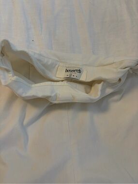 House of CB Cream High-Waist Pants